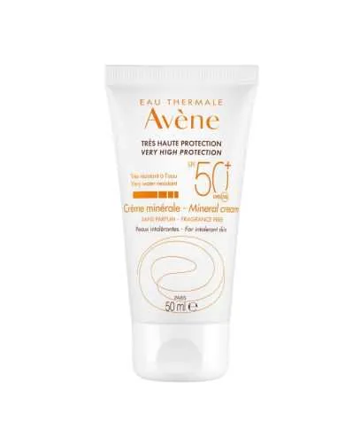 AVENE SOLAIRE CREME MINERALE SPF50+ 50 ML