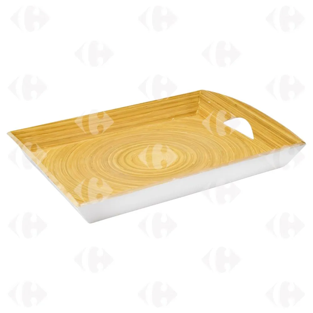 Plateau Rectangulaire 45x35x6cm Carrefour Home 1 unité