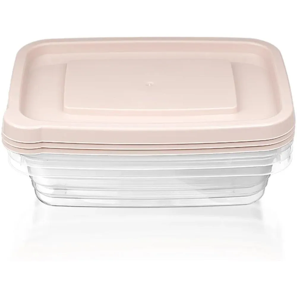 Boîte Alimentaire Rectangulaire Eco-Fresh 1020 ml 3 pièces