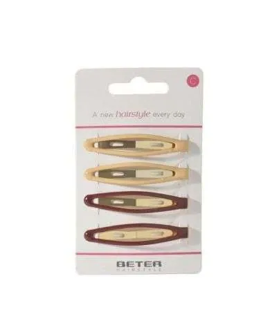 BETER CLIPS CHEVEUX 4 PIECES REF 19230