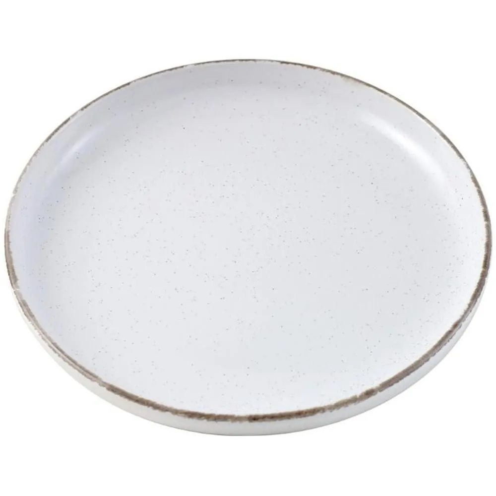 Assiette à Dessert en Porcelaine Ronde Grandola Blanche Kasa 19cm
