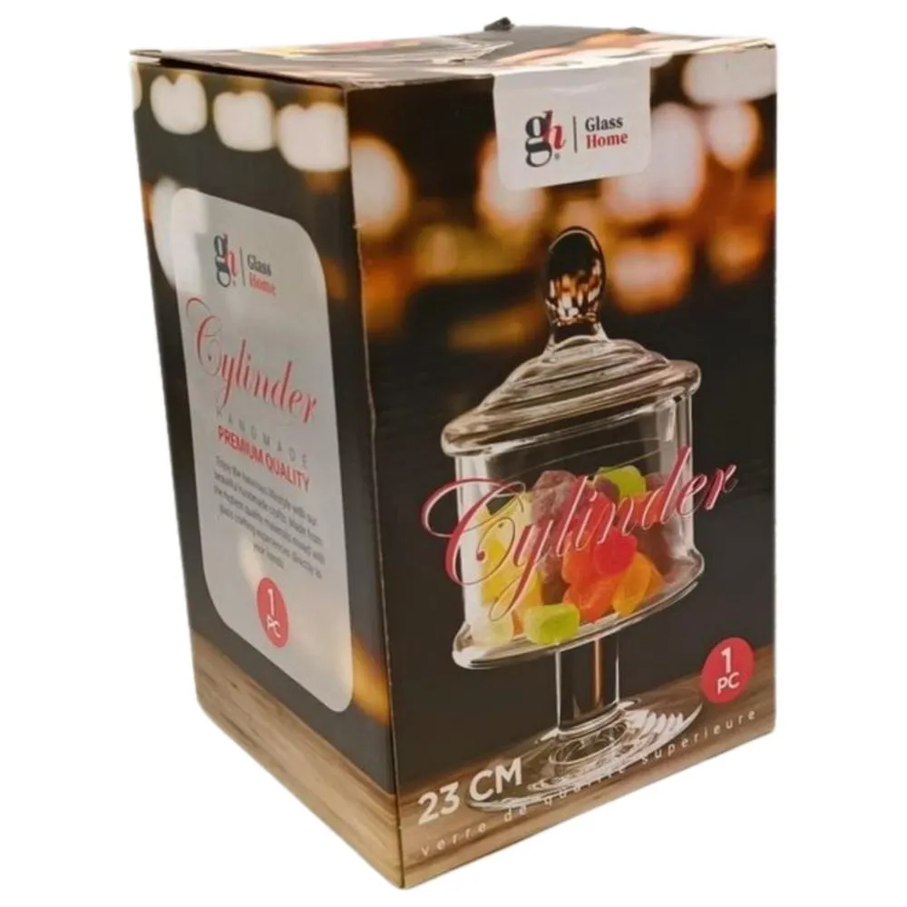 Cloche en Verre Hand Made Scatola 23cm