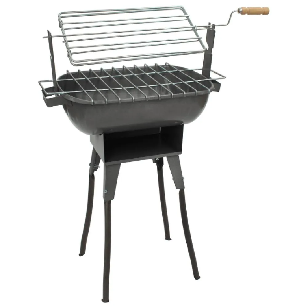 GRILLE AU CHARBON OVAL 55X31CM 019