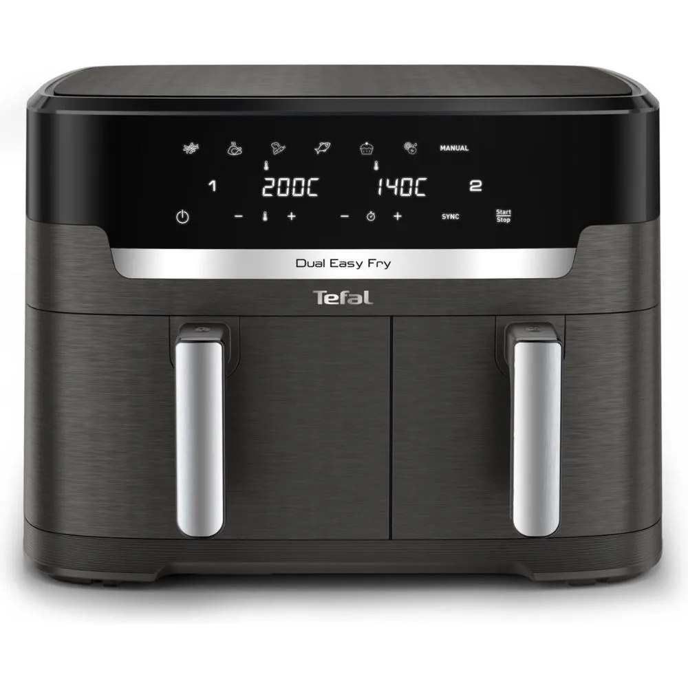 Friteuse Air Fryer Dual Easy Fry Tefal 11L