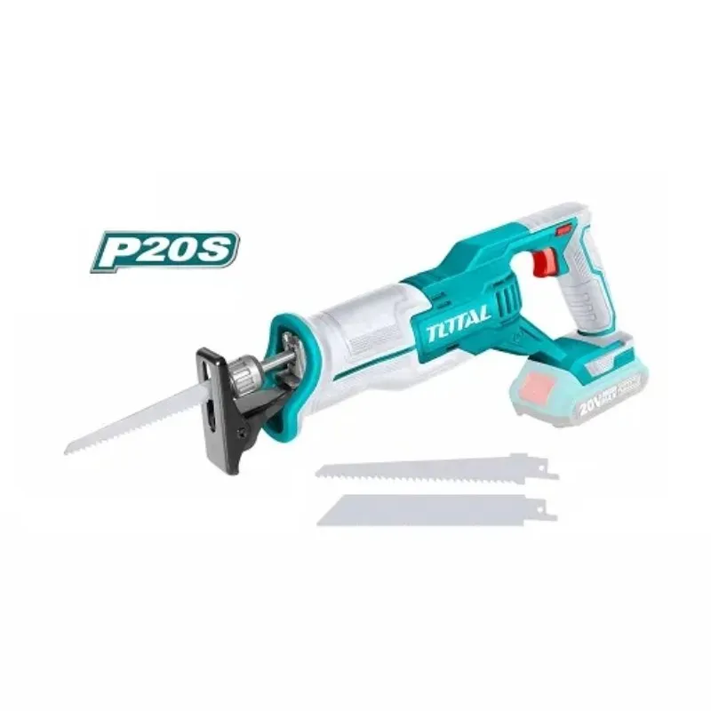 Scie sabre sans fil à Batterie 20V - Total Outillage TRSLI1152