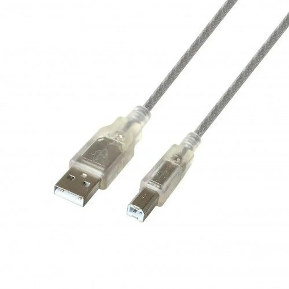 Câble USB Imprimante Transparent Poss 3 mètres