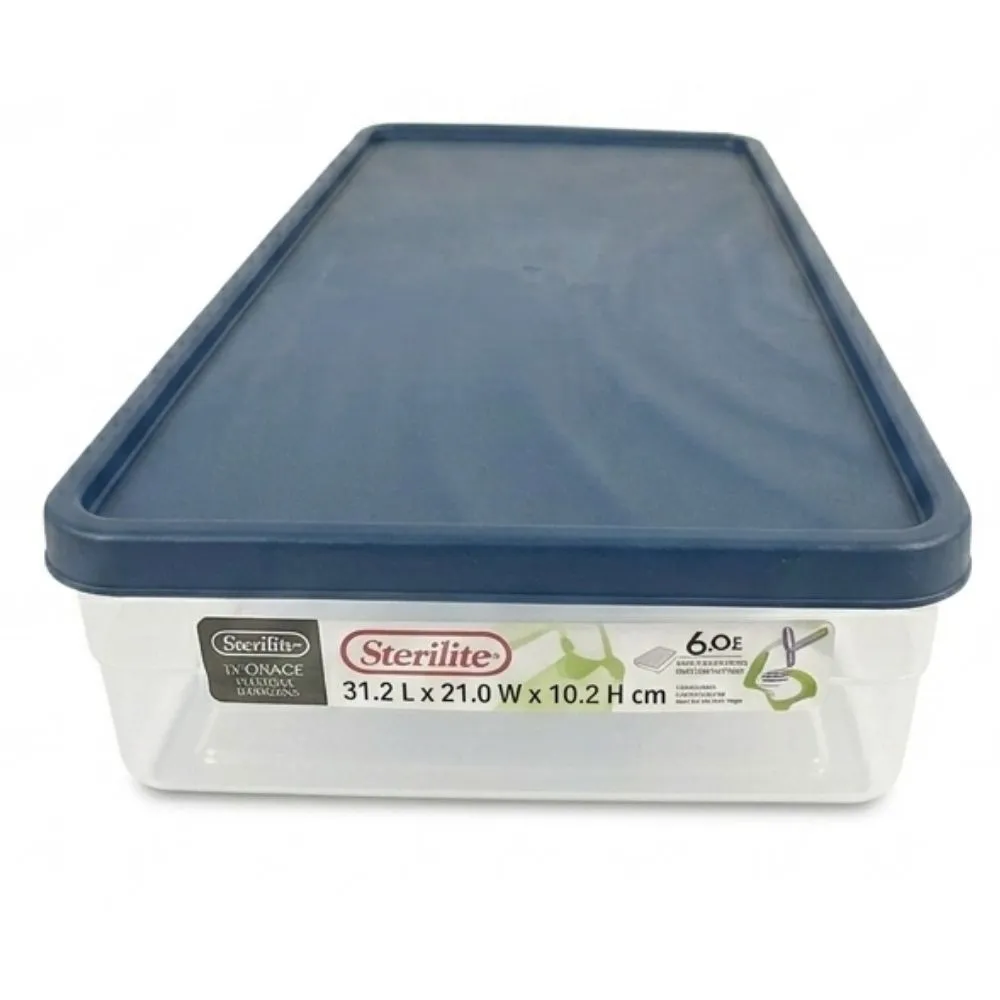 Boîte de Congélation Rectangulaire en Plastique Decobella 22L