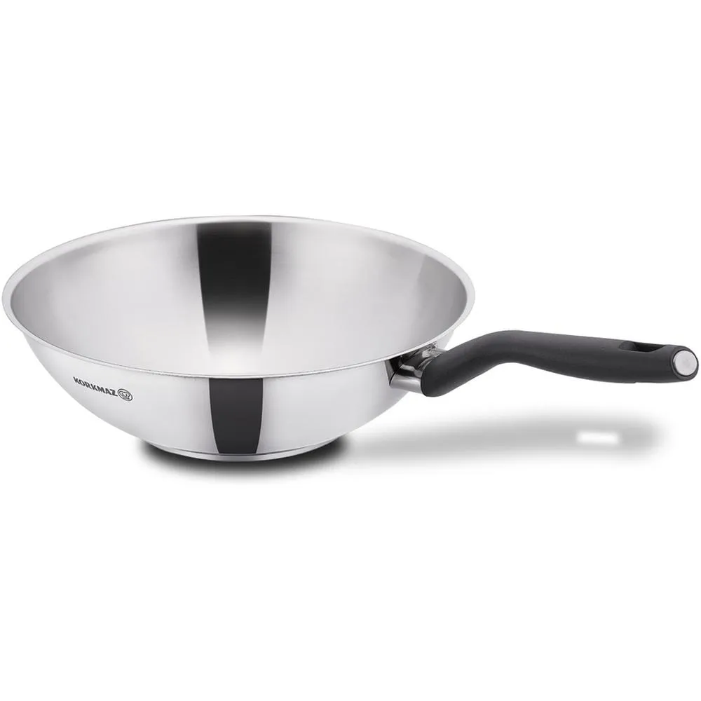 Wok Inox Korkmaz 28cm.