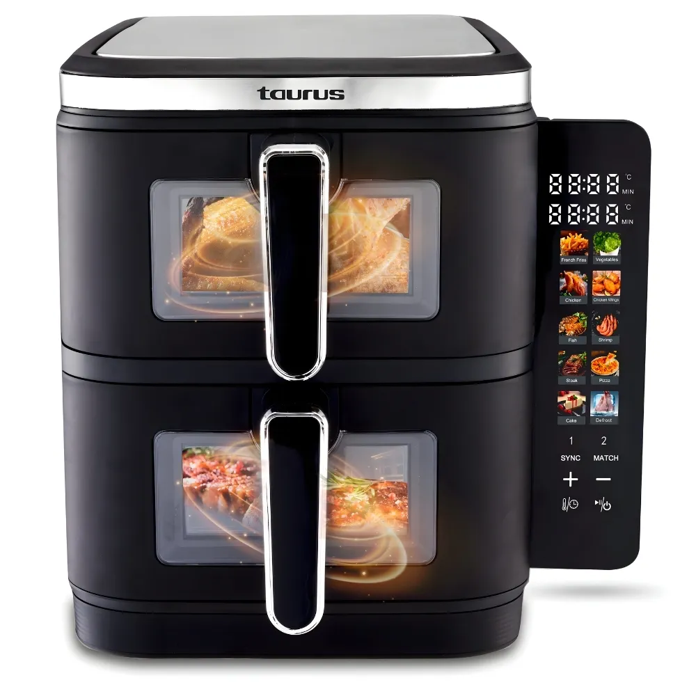 Friteuse Air Fryer Tower Double Taurus 2800W 11L