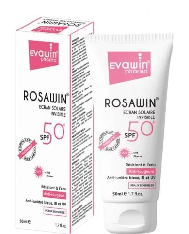 EVAWIN ROSAWIN ECRAN SOLAIRE INVISIBLE SPF 50+ 50 ML