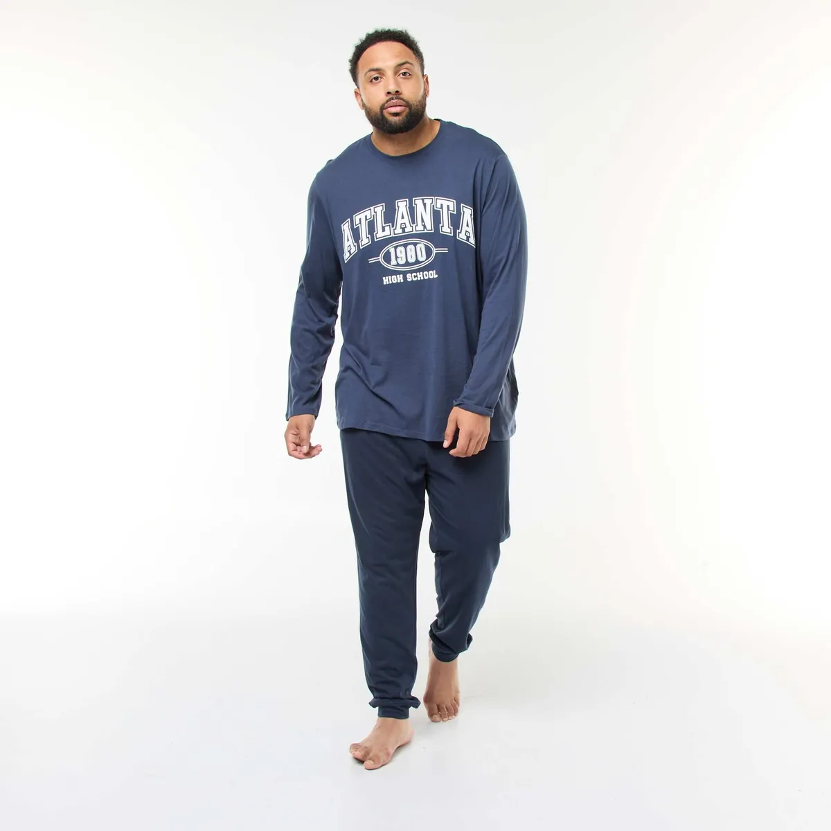 Ensemble pyjama long en jersey t-shirt + pantalon - 2 pièces