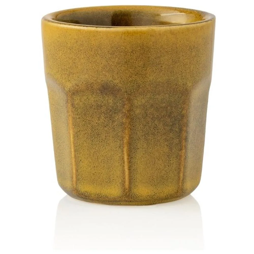 Gobelet en Porcelaine Jaune Réactif Kasa 9cl