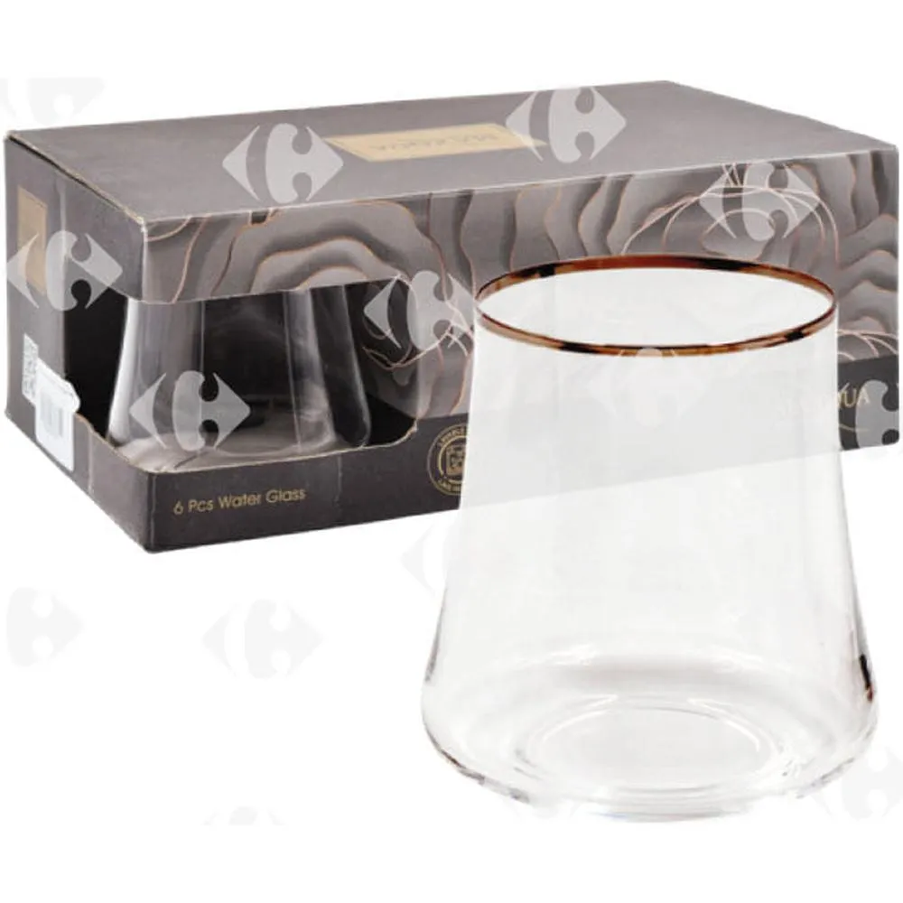 Verre à Eau Crystal 6 Pièces 340ml.