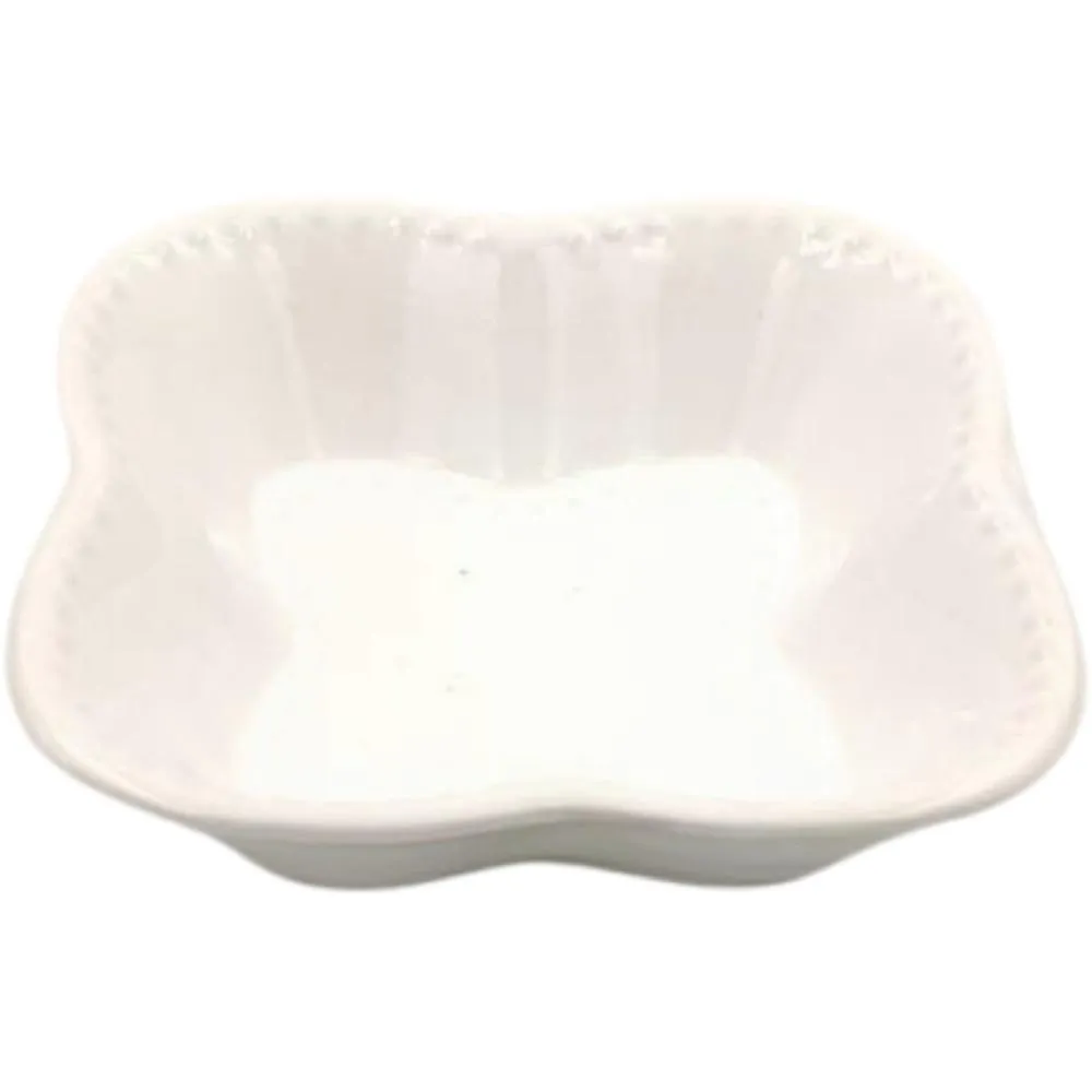 Ravier en Porcelaine Coquille 7x7cm.