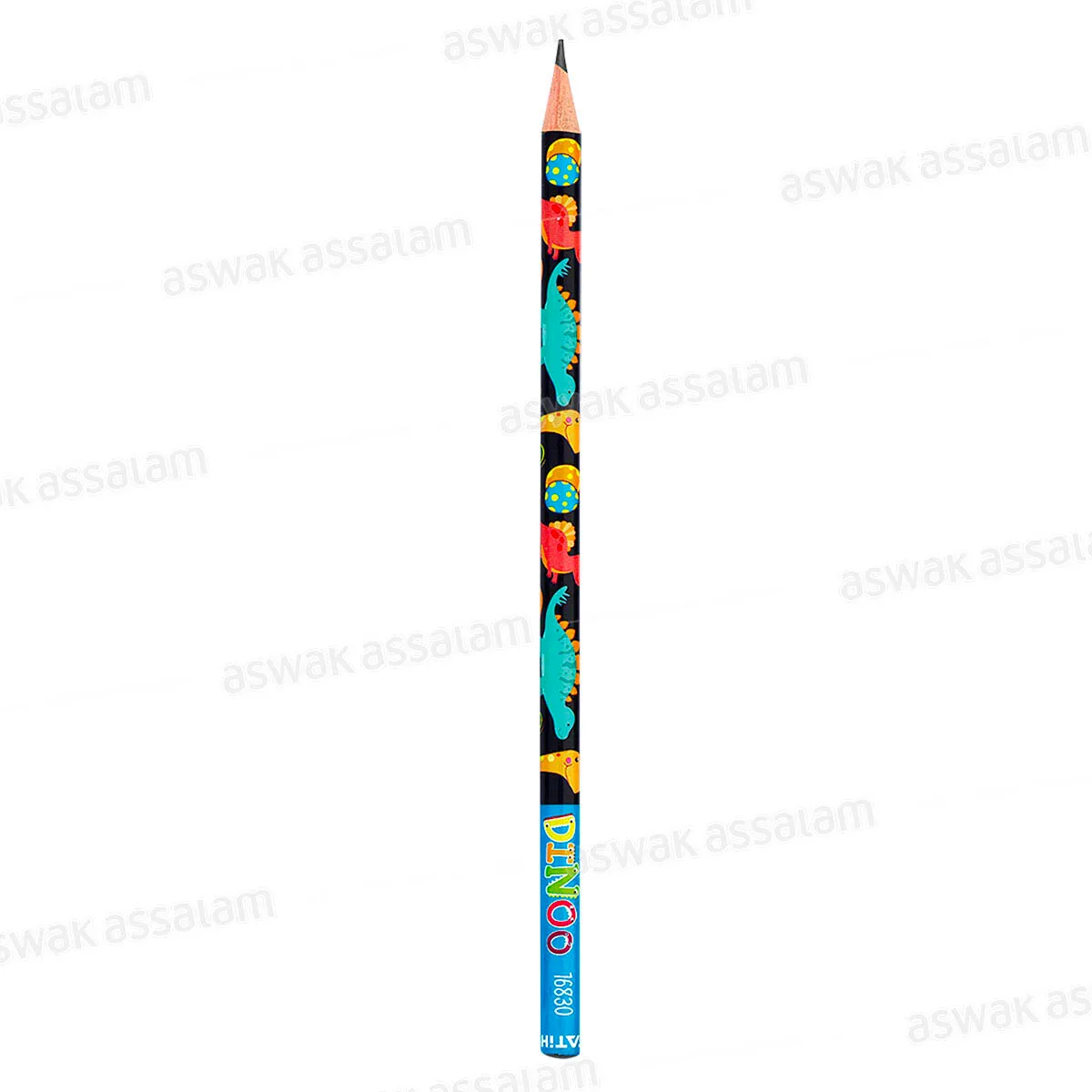 CRAYON NOIR HB MOTIF DINAUSORE FATIH
