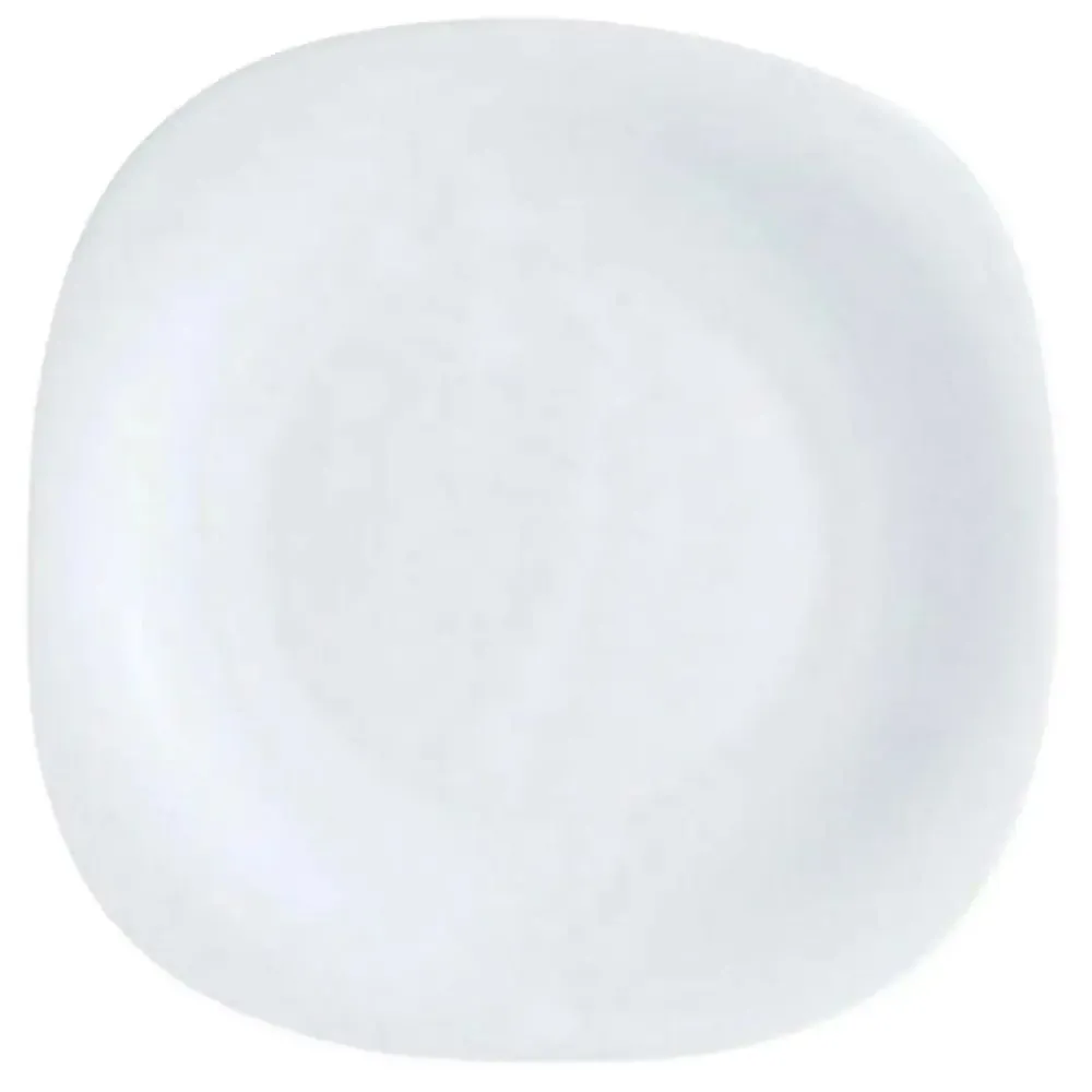 Assiette Plate Carine Blanc 26 cm