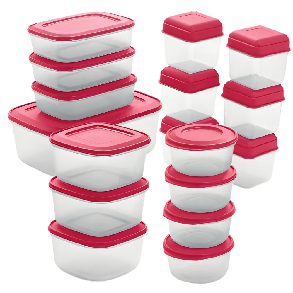 Set de Boîtes Hérmetiques en Plastique 17 Pièces