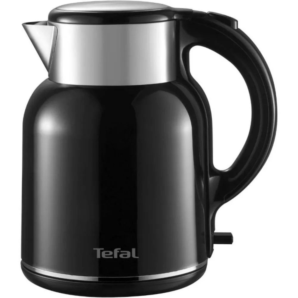 Bouilloire en Acier Inoxydable Noir Tefal 1650 W 1,9 L