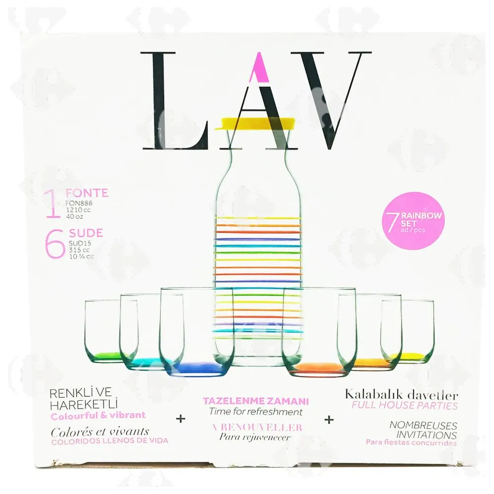 Service Boisson Lav 7 Pièces