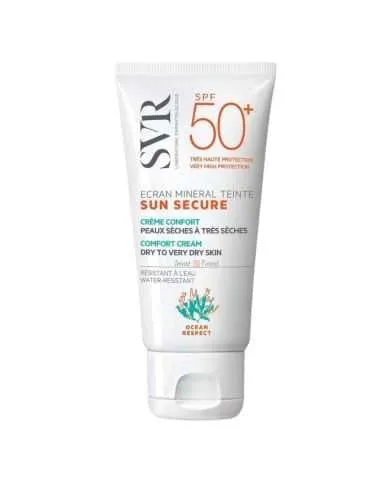 SVR SUN SECURE ECRAN MINERAL TEINTE SPF 50+ PEAUX SECHES A TRES SECHES