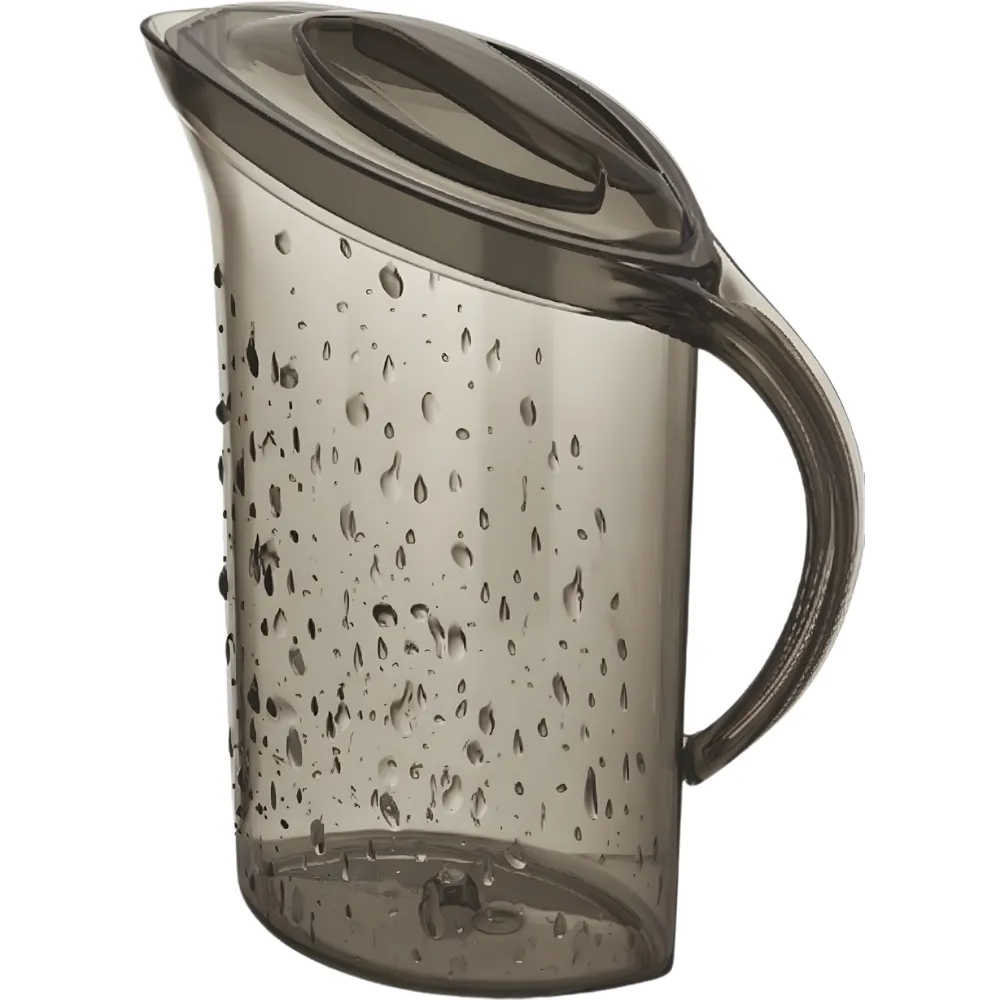 Carafe en Acrylique Couleur Fumé Damla 1,85L