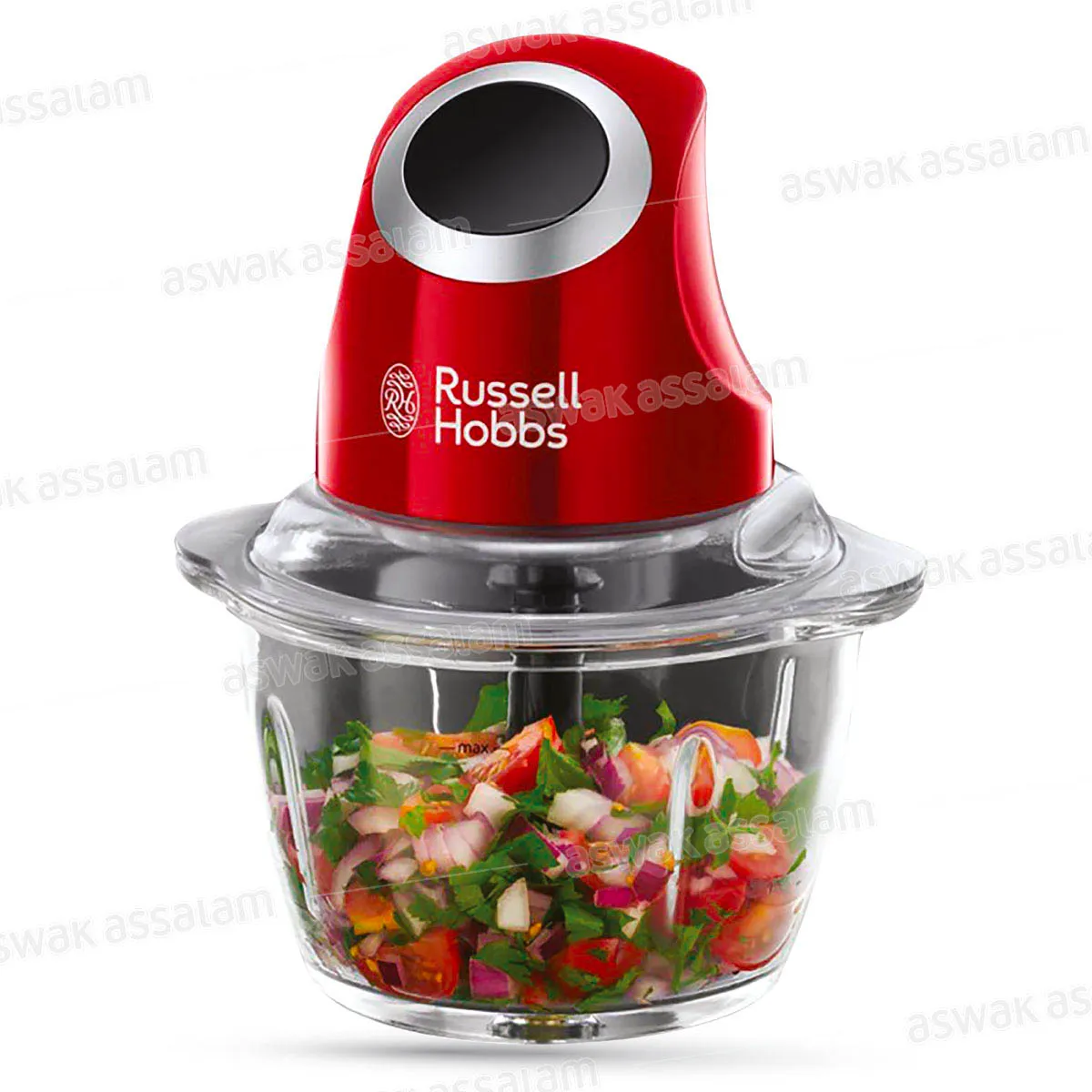 MINI HACHOIR BOL EN VERRE 200W 24660-56 RUSSELL HOBBS