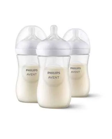 AVENT NATURAL RESPONSE 3 BIBERONS 1 MOIS+ 260 ML