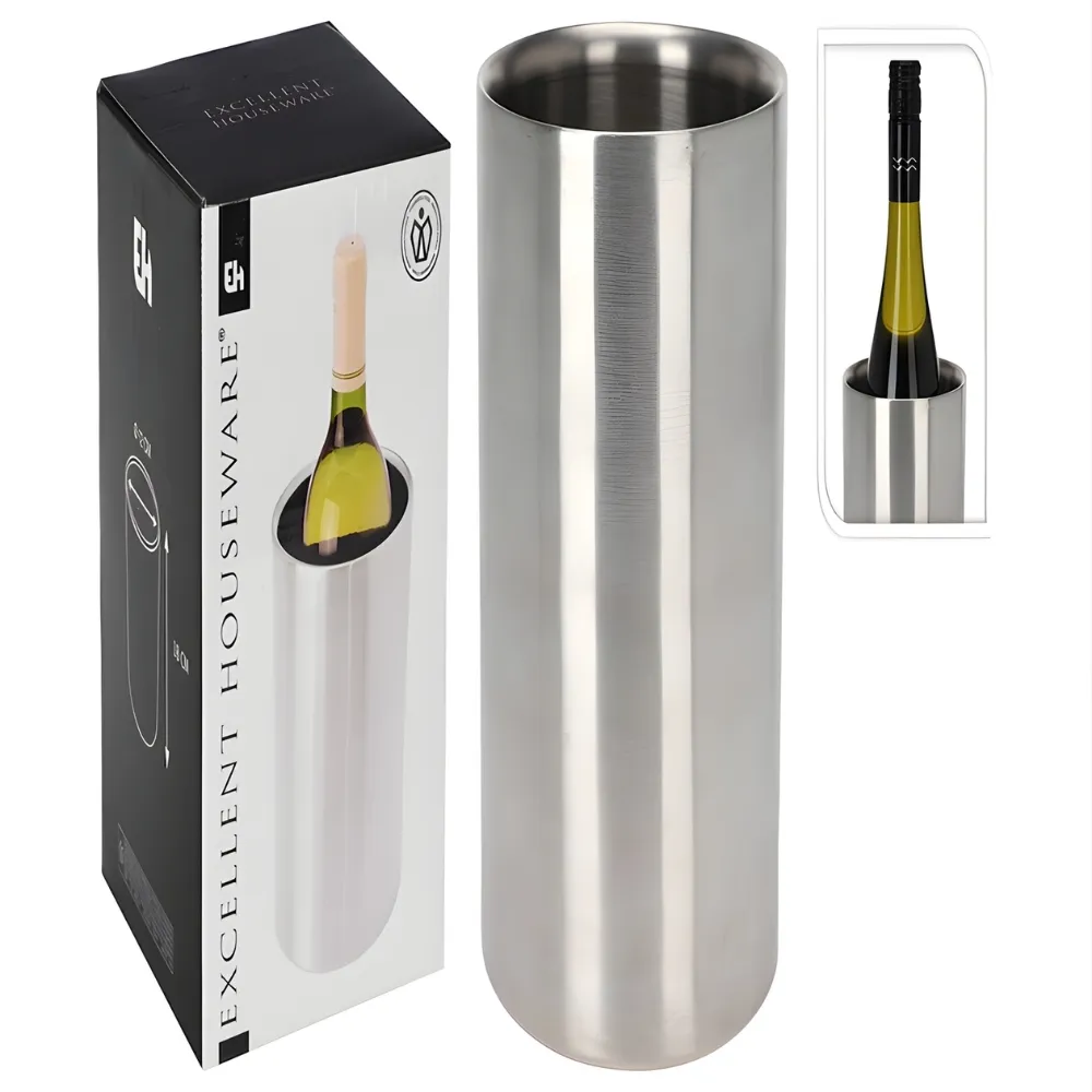 Refroidisseur à Vin Double Paroi Inox 18cm