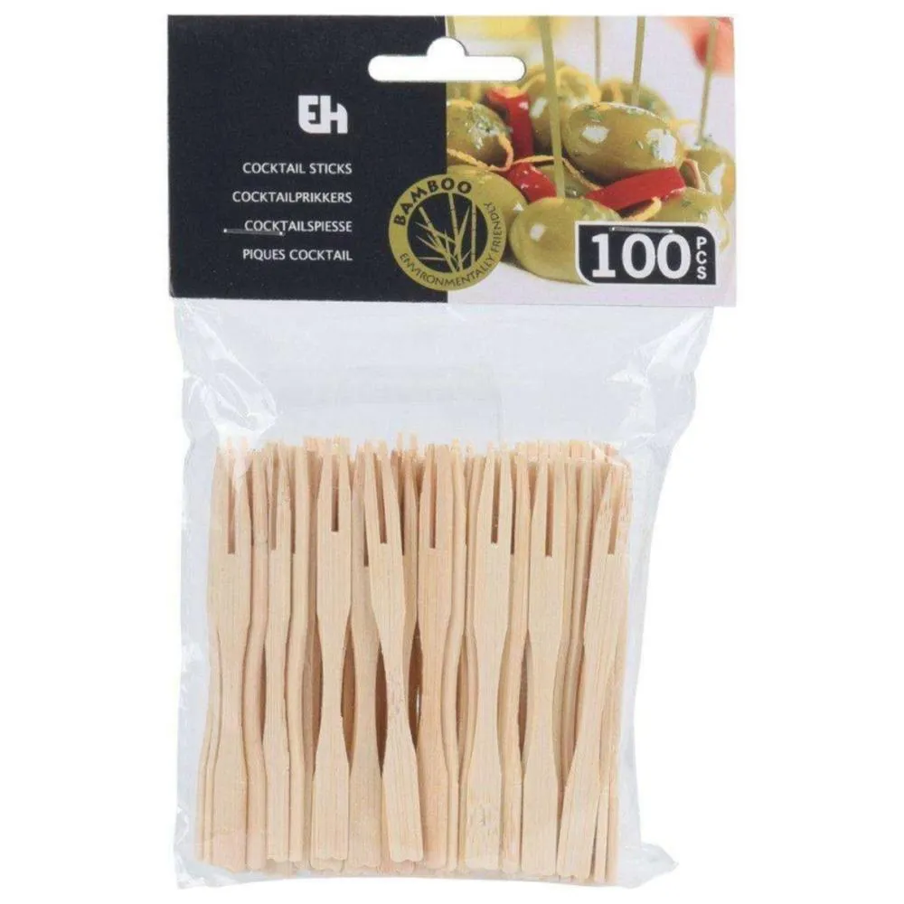Pic à Cocktail Bamboo Koop 100 unités.