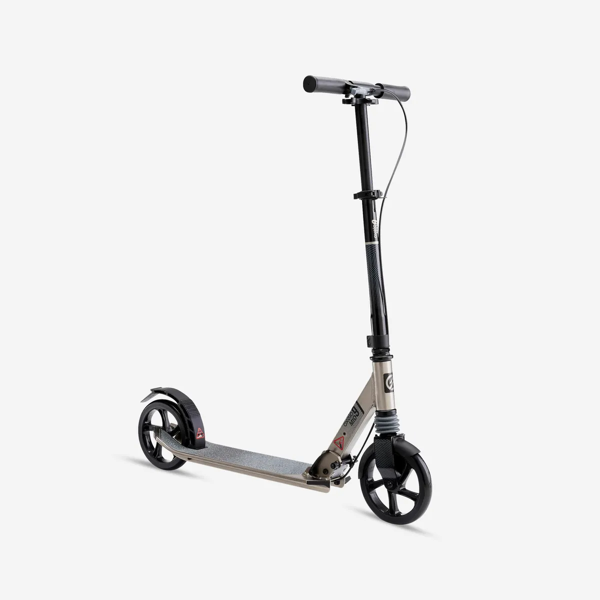 OXELO  TROTTINETTE MID9 GRISE