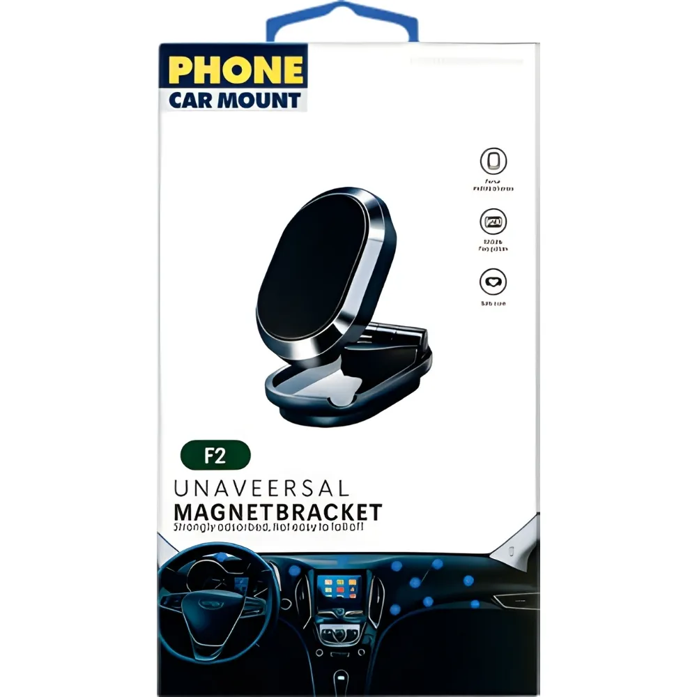 Porte-Téléphone Magnétique Ovale avec Adhésif