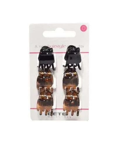 BETER LINI PINCES CHEVEUX LOT DE 6 REF 19233