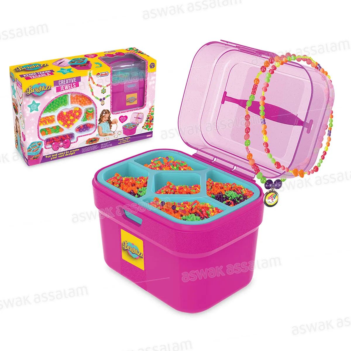 COFFRET CREATIF BRACELETS ET COLLIERS